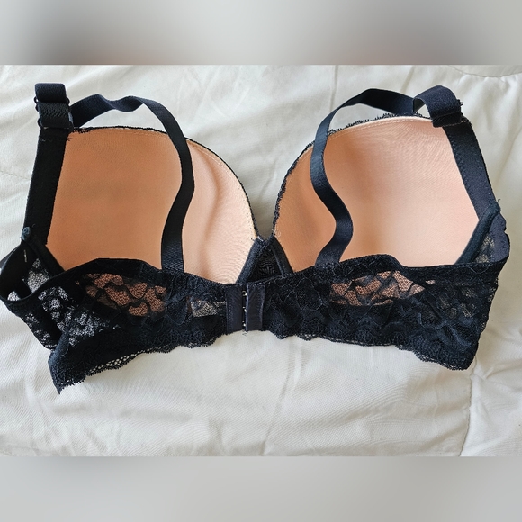 YOUMITA WOMENS BLACK LACE BRA SIZE 40D - Picture 6 of 7